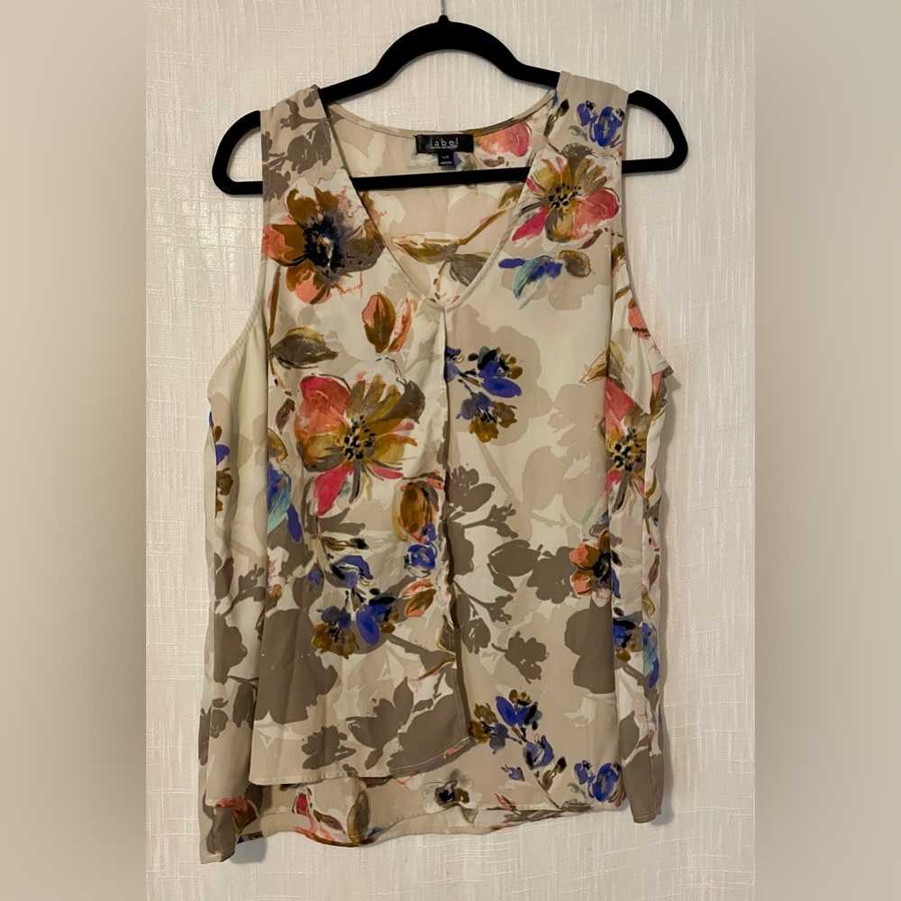 Label by Rachel Rachel Roy Sleeveless Top (L)
